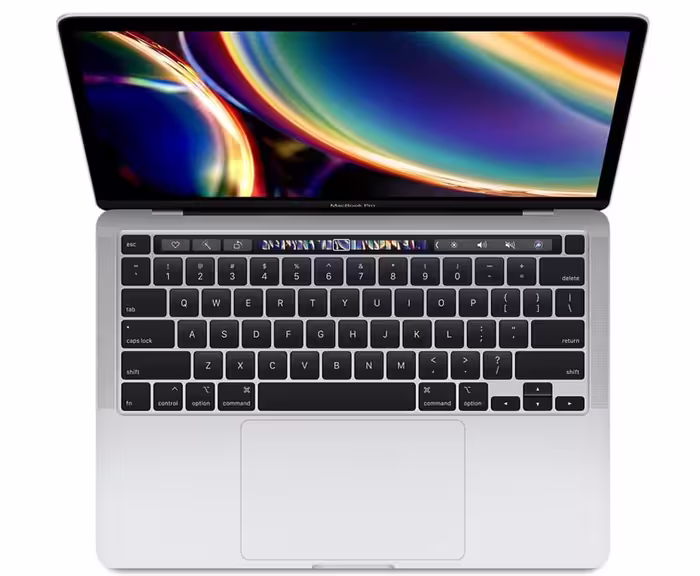 لپ تاپ 13 اینچی اپل مدل MacBook Pro MWP72 2020 Core i5 10th همراه با تاچ بار