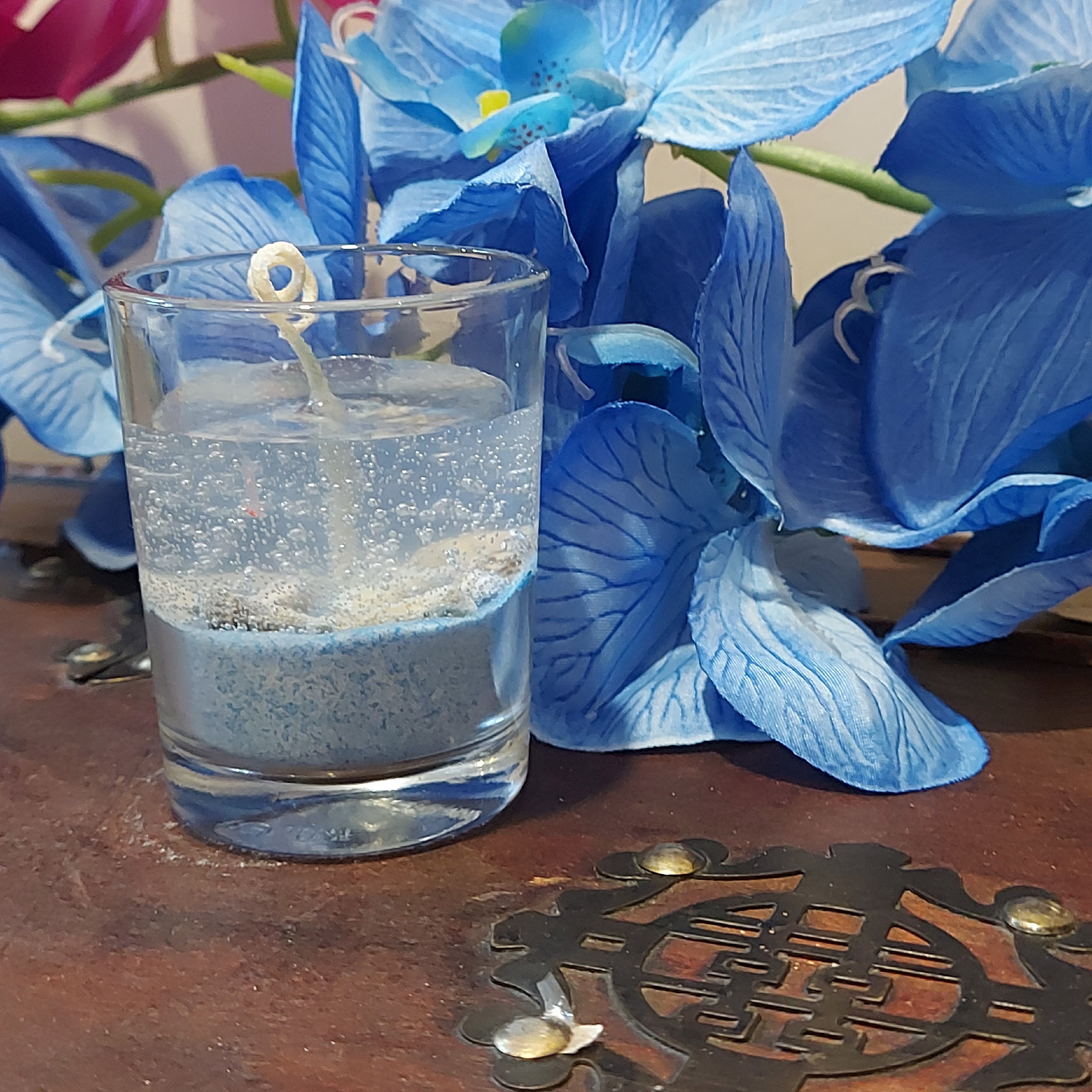 شمع شاتی طرح ساحل و دریا