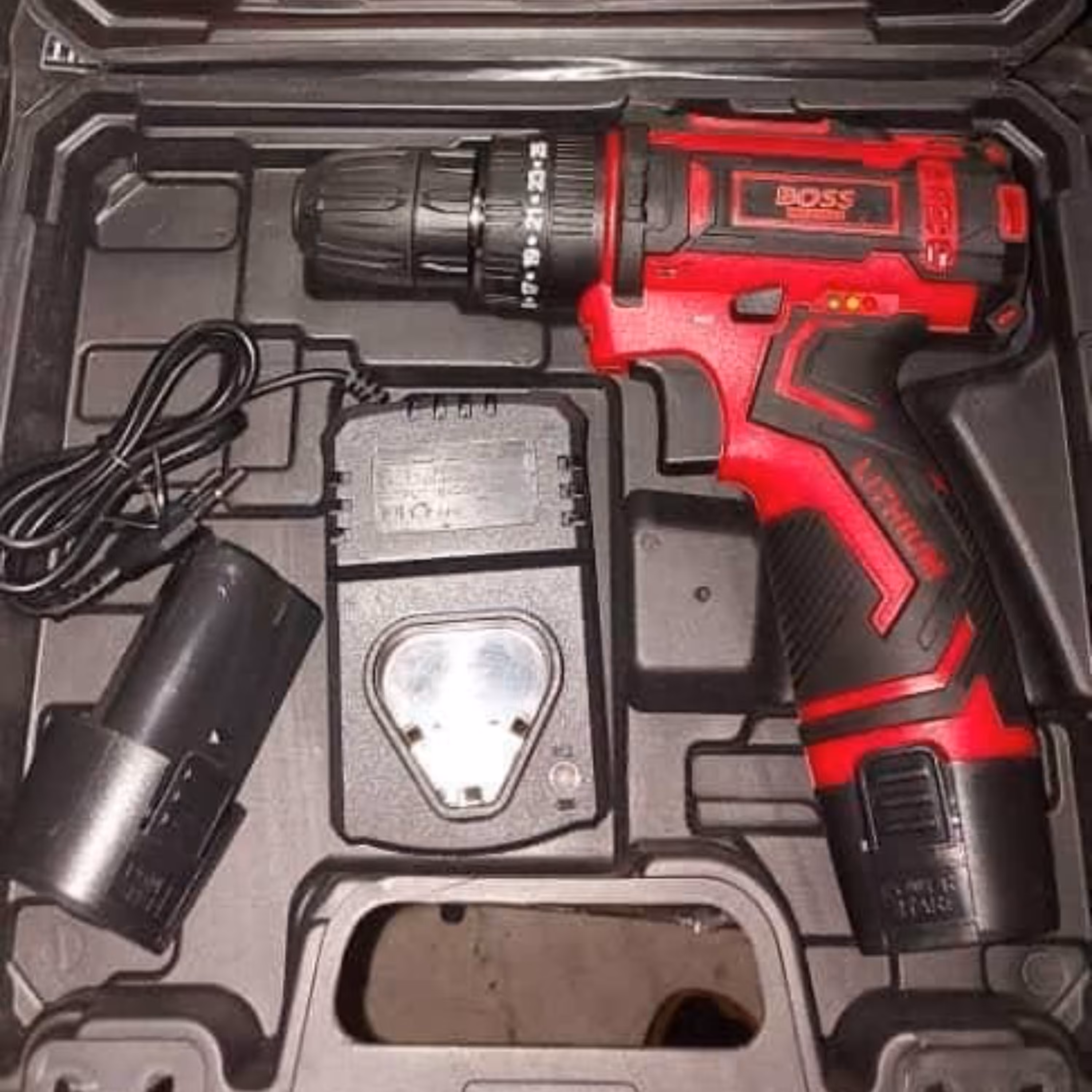 دریل شارژی 18ولت باس با لوازم