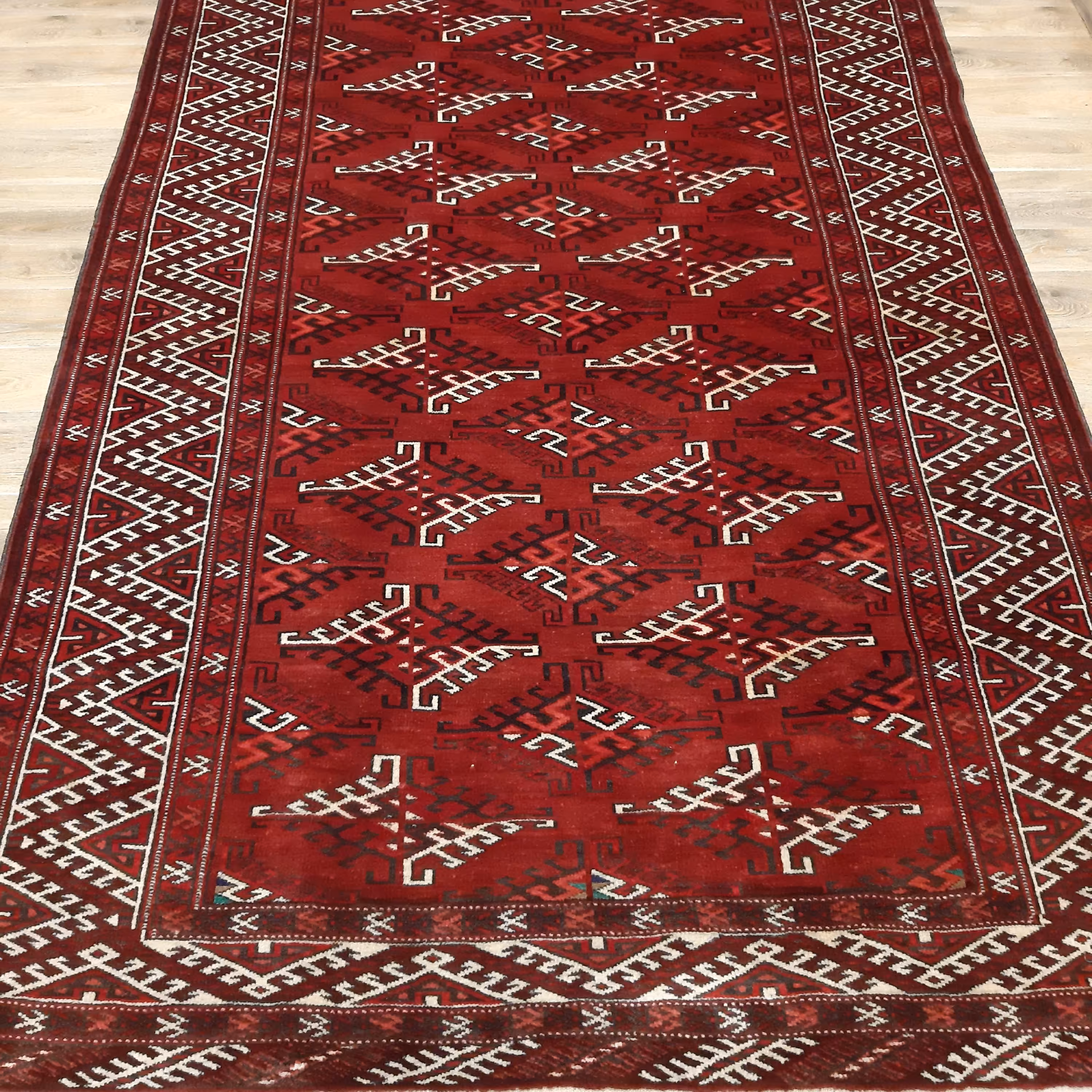 فروش قالیچه دستبافت ترکمن 3متری