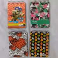 دفتر چه یادداشت 60برگ جلد سخت در چند طرح مختلف(12در8ونیم)