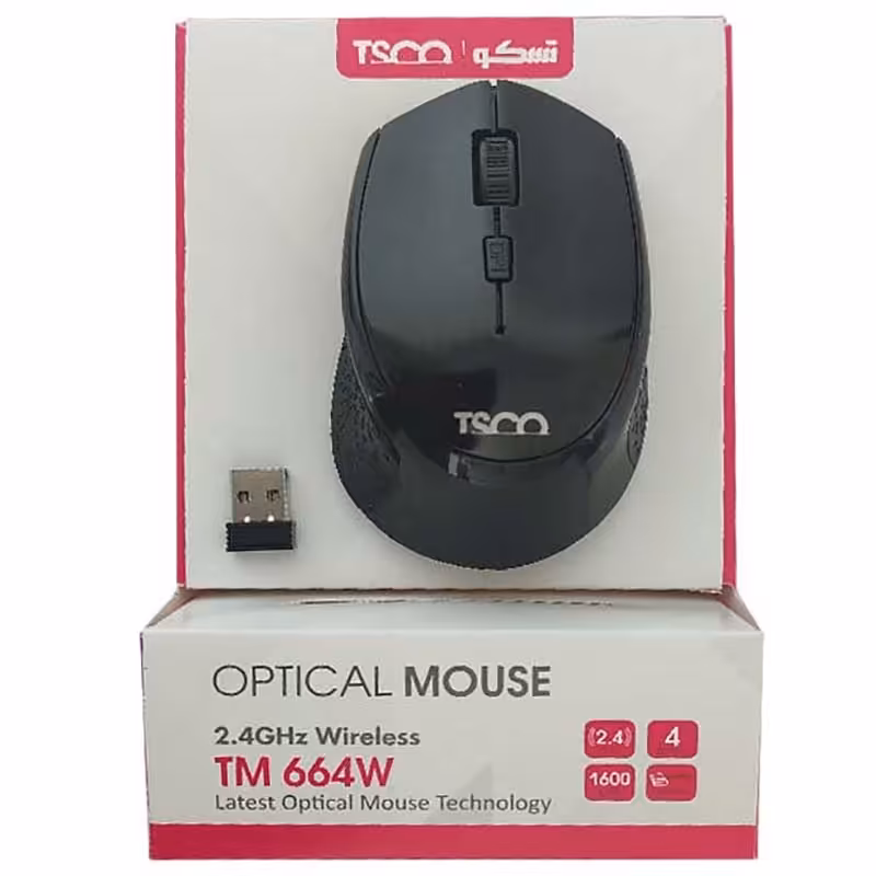ماوس بی سیم تسکو TSCO TM 664W