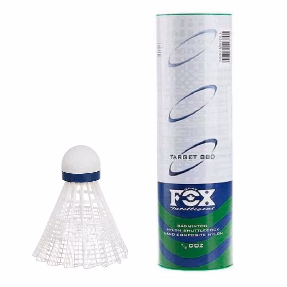 توپ بدمینتون فاکس مدل Target 880 بسته شش عددی - فروشگاه نسل آهن