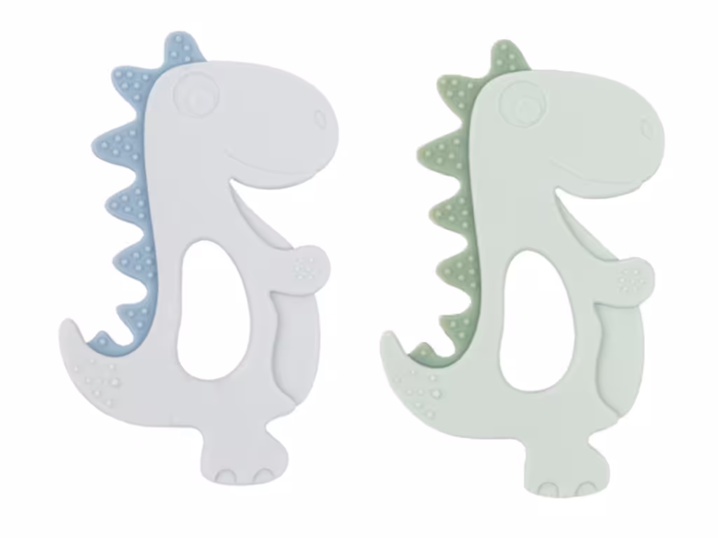 دندانگیر سیلیکونی طرح دایناسور کیکابو kikka boo