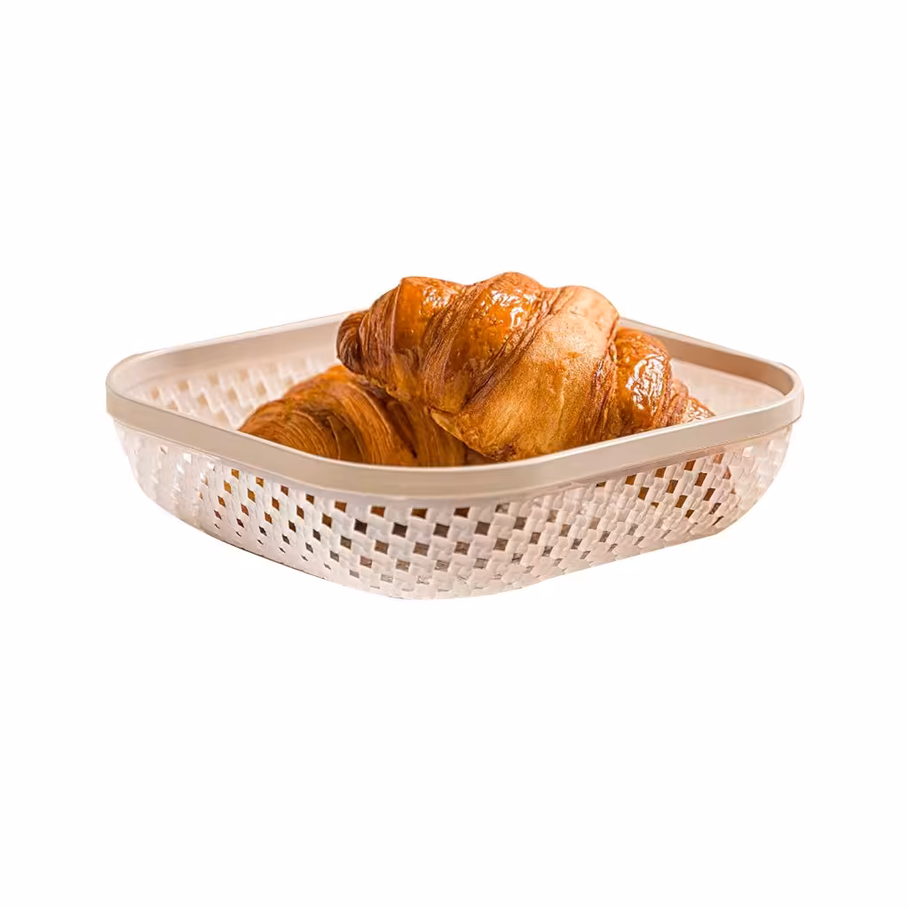 سبد نان  سایز بزرگ  طرح بافت لیمون الوان 