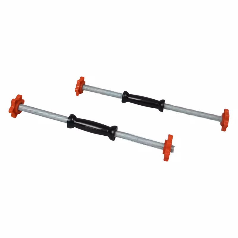 میله دمبل فلزی رادیس فیت 44 سانتی با قفل ستاره ای