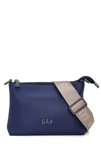 کیف شانه ای آبی زنانه Cross Strap GPK08454 اورجینال GAP