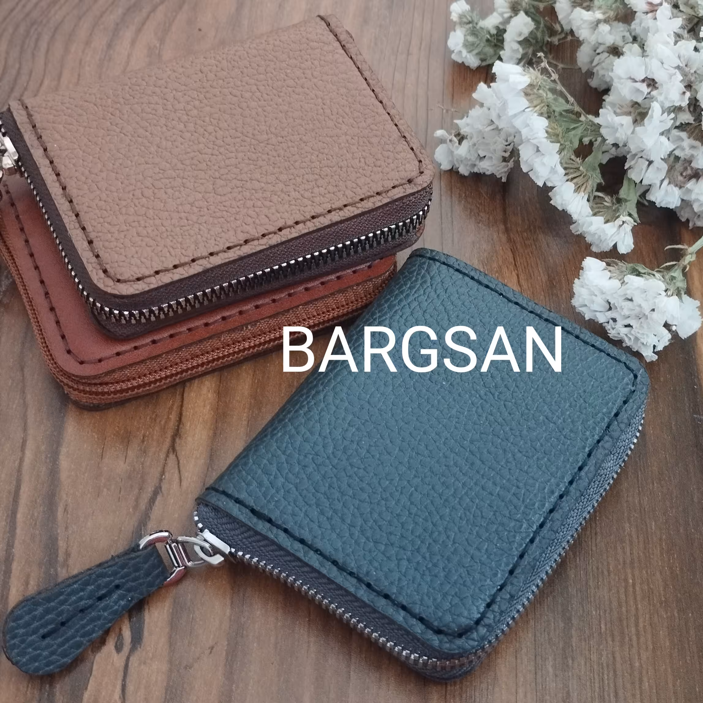 جاکارتی چرم اکاردئونی زیپداز