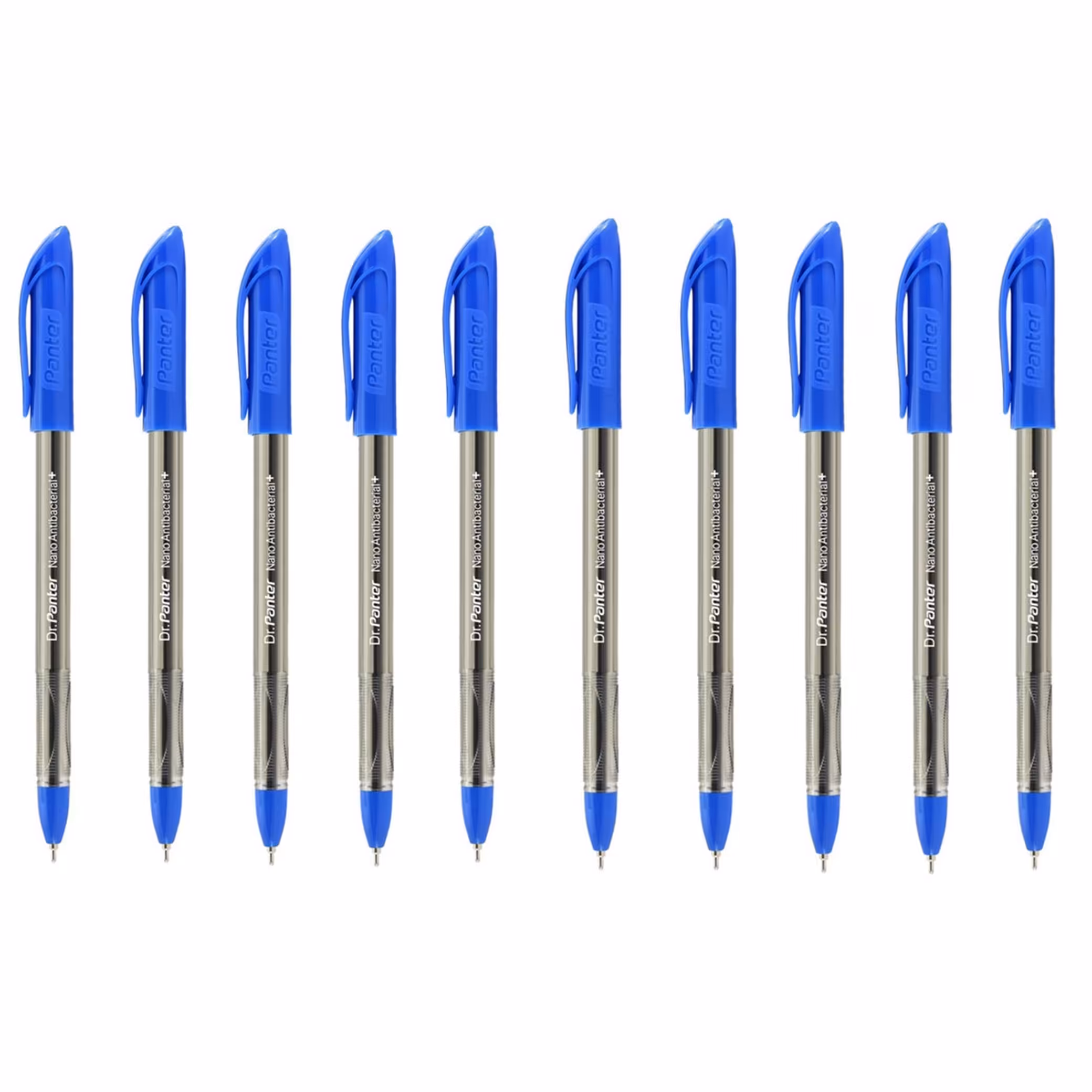 خودکار پنتر مدل آنتی باکتریال کد DP105 - نوک  1.0 mm - بسته 10 عددی - مشکی