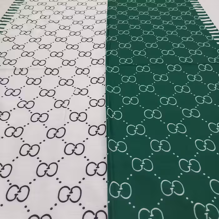 شال نخی ترند حاشیه دور دوخت منگوله دار جنس اسلپ ایستایی عالی