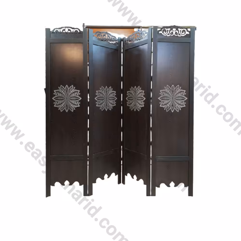 پاراوان چوبی حک لیزری کد 1065