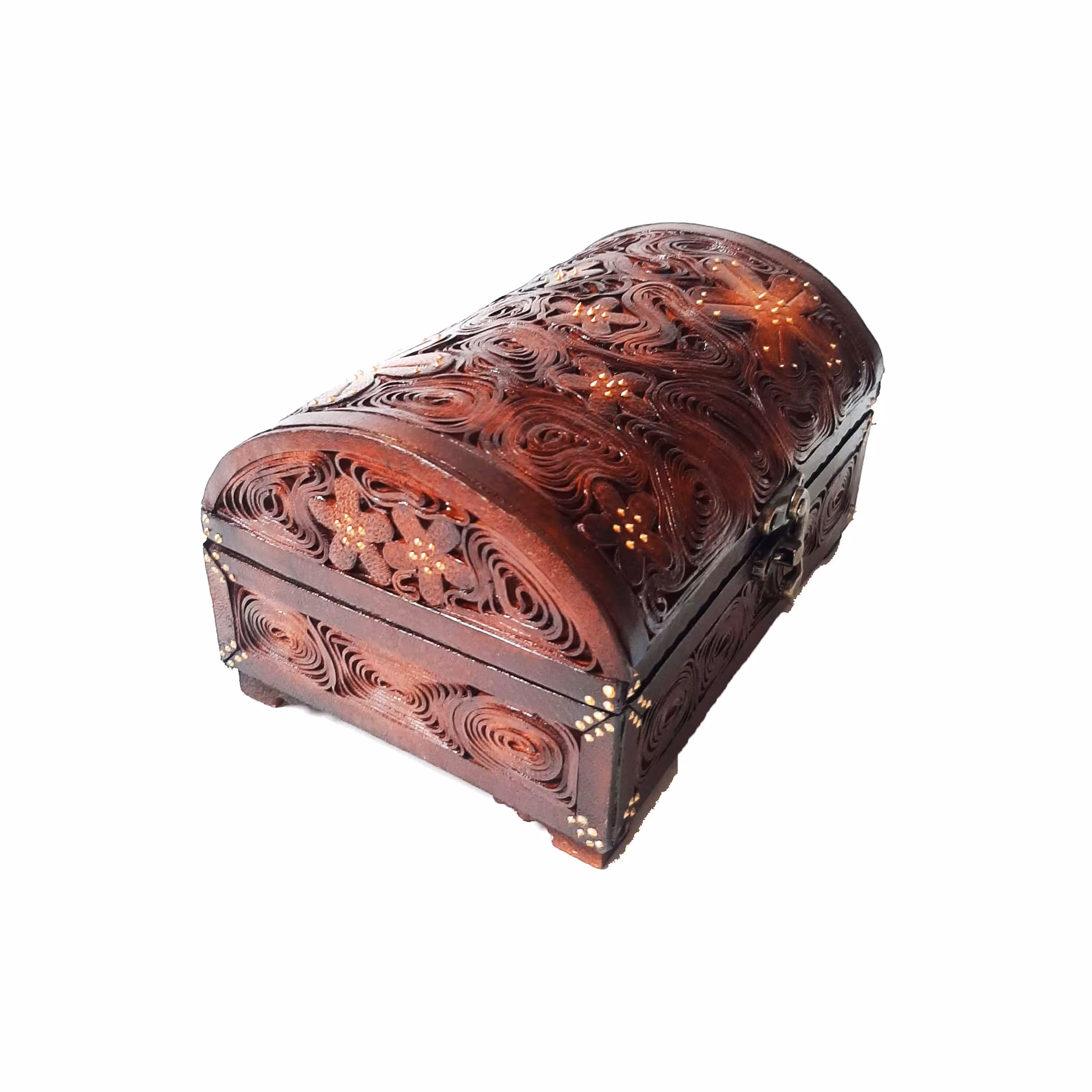 جعبه جواهرات معرق چرم3