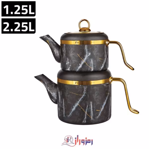 ست کتری قوری زیو مدل Z-8014