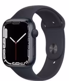 ساعت هوشمند اپل سری 7 آلومینیوم با بند اسپرت سیلیکون 45 میلی متری