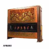 بخاری گازی شارق توس مدل مرجان 140 - مسی