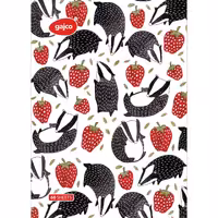 دفتر 60 برگ گاجکو طرح راسو و رویای توت فرنگی با رایحه شکلات