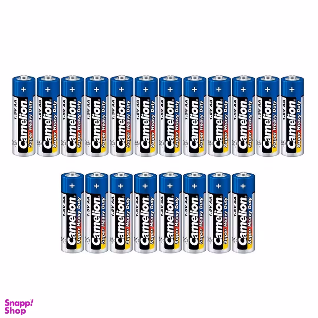 باتری قلمی کملیون مدل Super Heavy Duty بسته 20 عددی