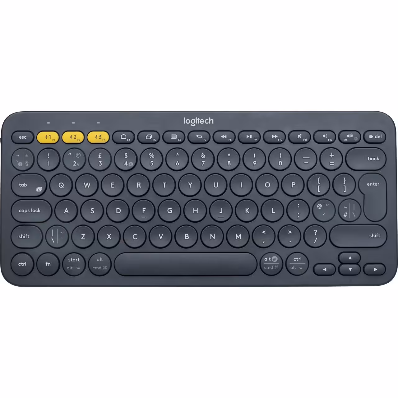 خرید کیبورد لاجیتک Keyboard Logitech K380 BT Dark Grey با بهترین قیمت