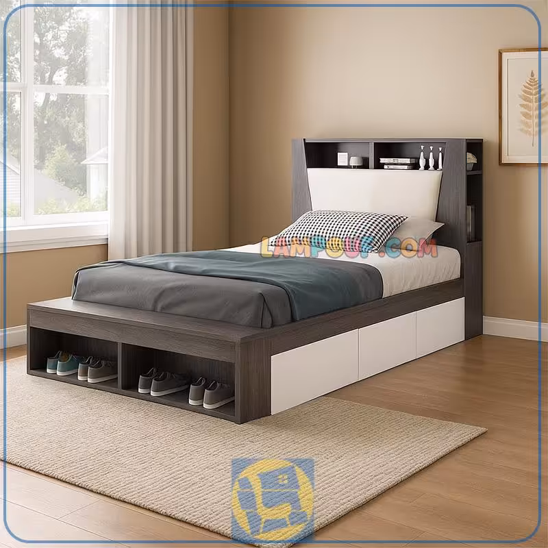 تخت خواب یک نفره SBJ198