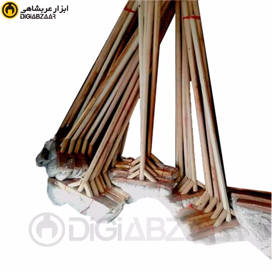 طی نخی 40 سانت با دسته چوبی