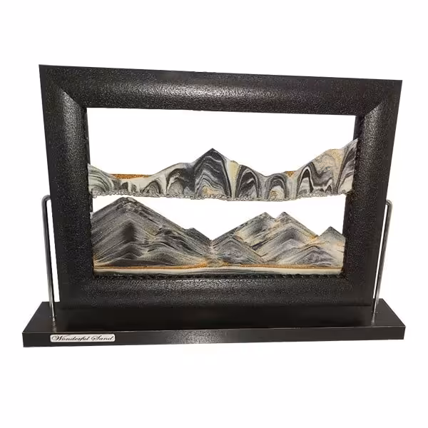 تابلو شنی مستطیل مشکی