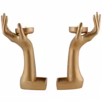 جا شمعی مدل MELLISSA کد PH-70014 رنگ GOLD