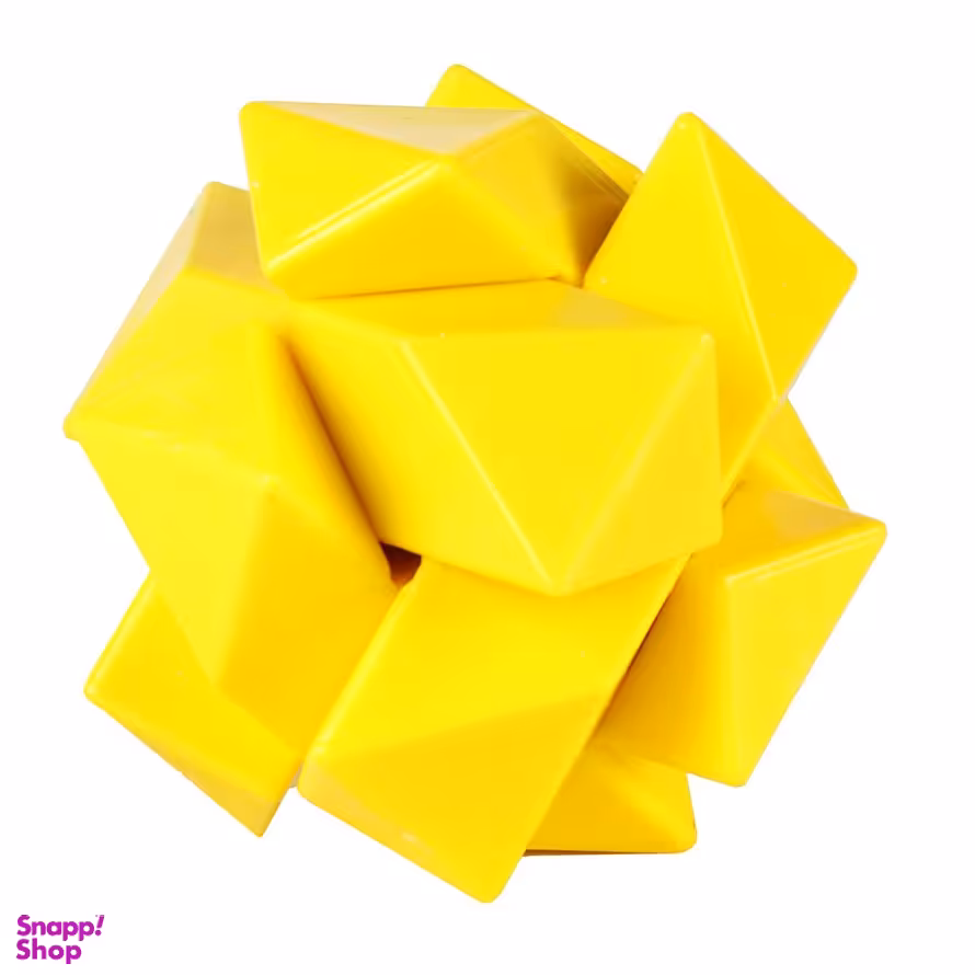 اسباب بازی معمای سازه ای ستاره (زرد) صنایع آموزشی (EEI)