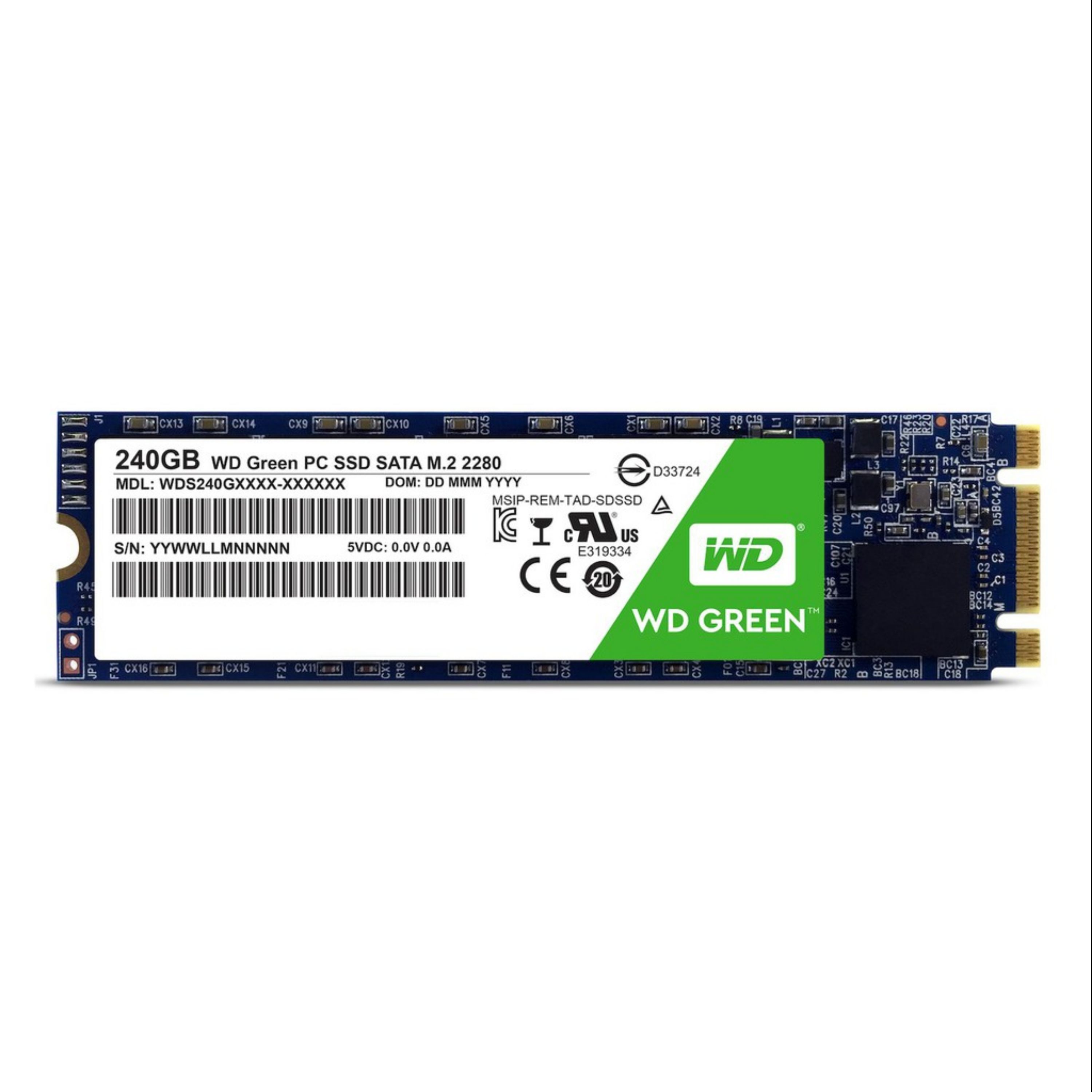 هارد 240GB SSD M2 Western Digital Green با گارانتی 36 ماهه  
