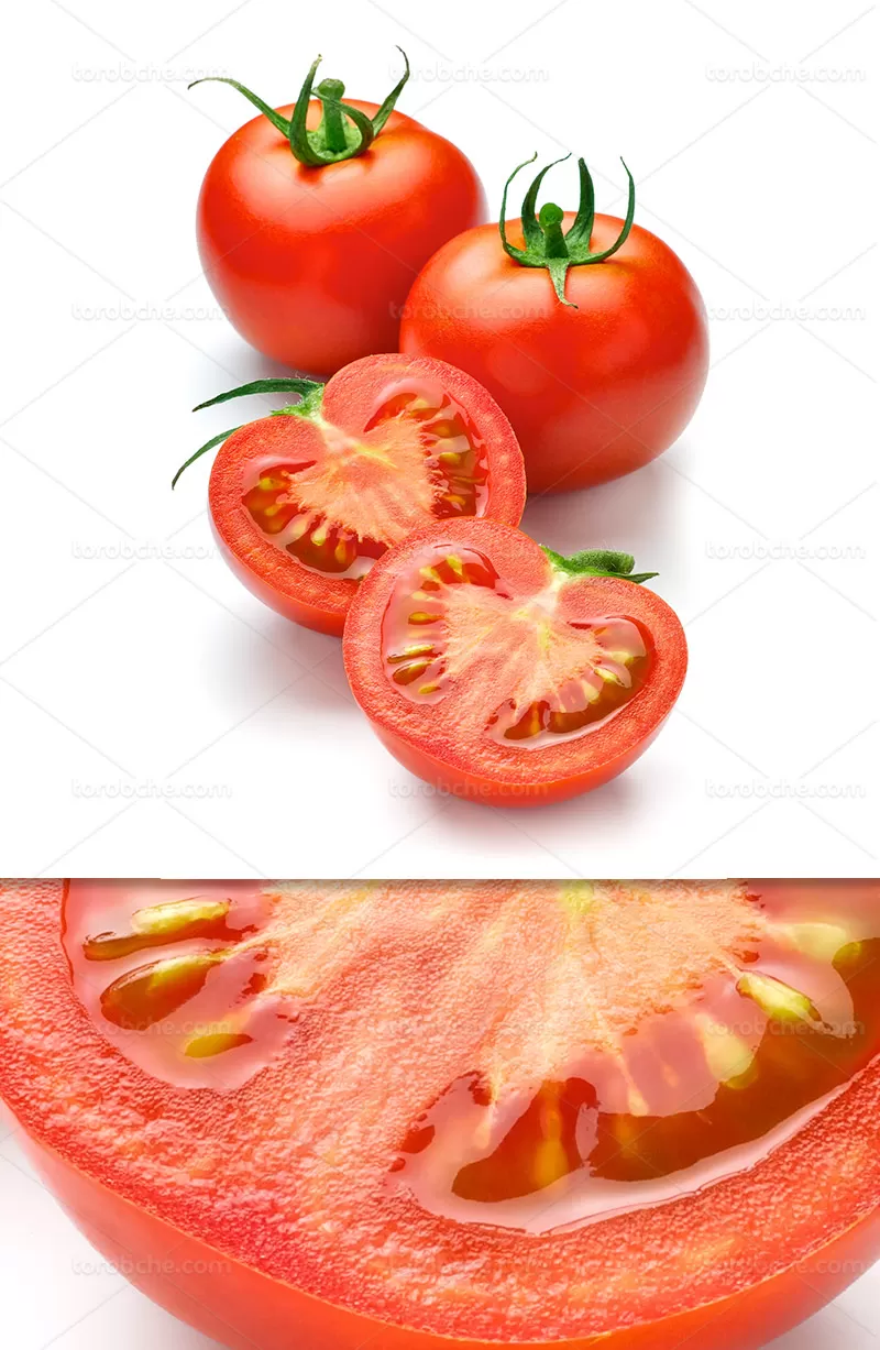 عکس گوجه فرنگی تازه | گرافیک با طعم تربچه