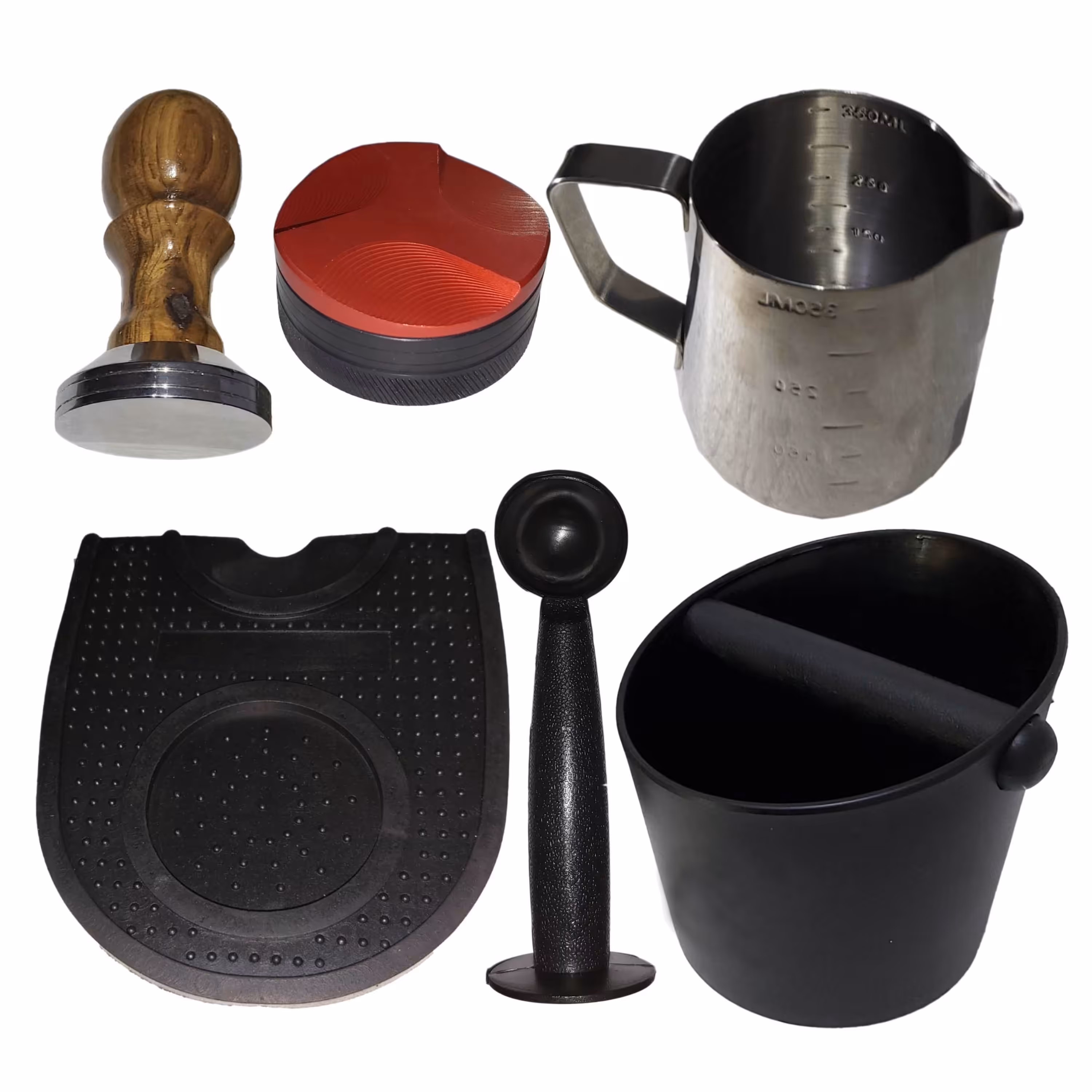 پک کامل تجهیزات جانبی اسپرسوساز سایز 51 بسته 6 عددی