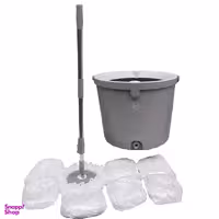 ست سطل و زمین شوی دبلیو اس مدل S300 به همراه 8 عدد سری یدک