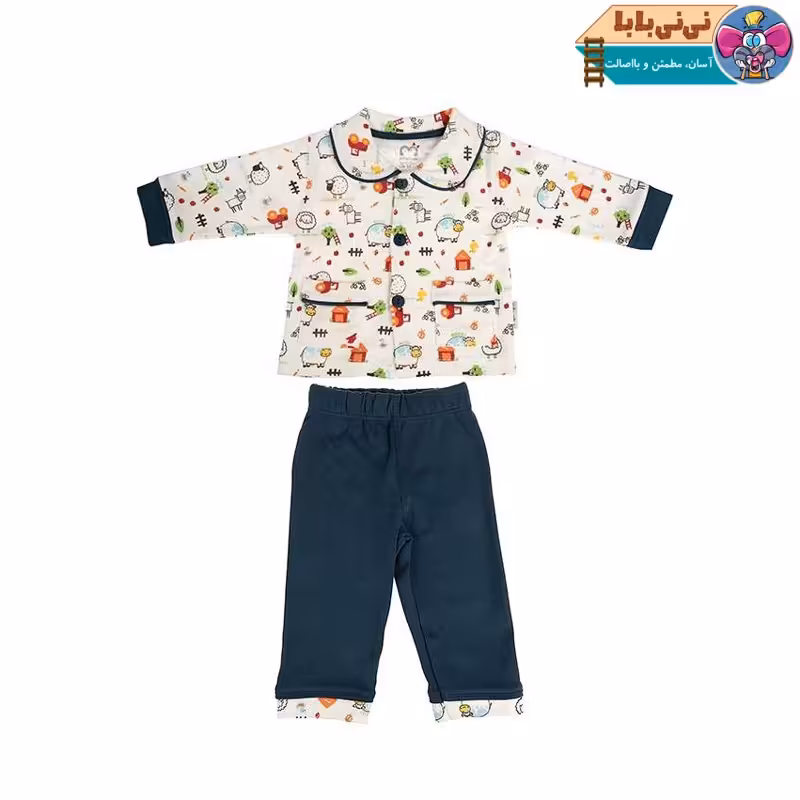 ست لباس پسرانه آدمک مدل 2624001