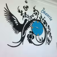 ساعت زیبای سیمرغ