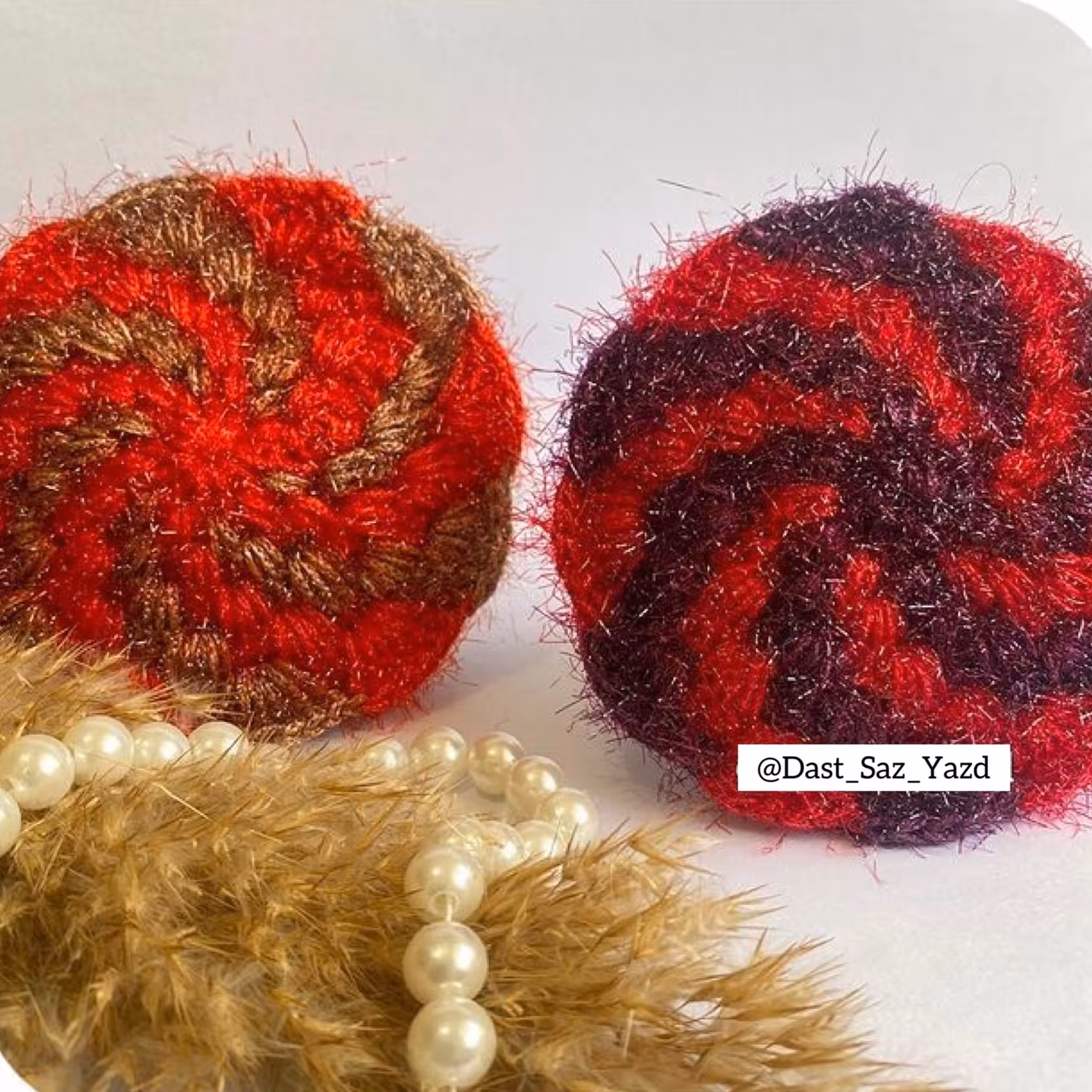 اسکاج سوزنی طرح چرخ و فلک