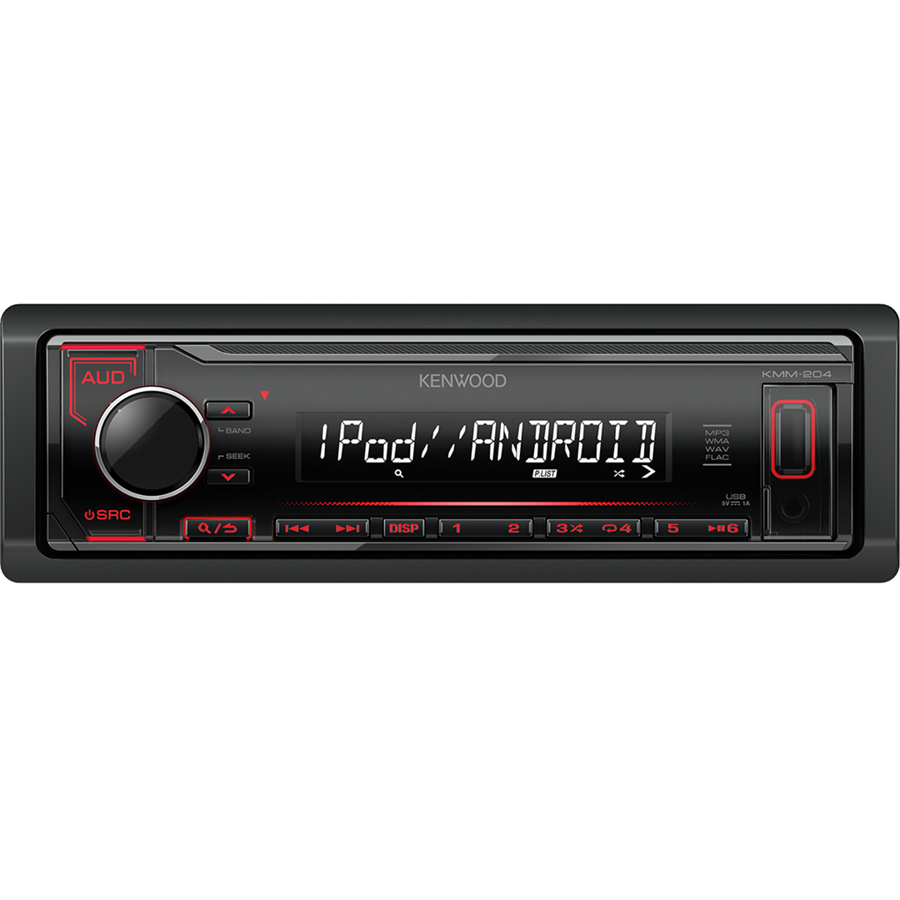 پخش خودرو کنوود مدل KMM-204