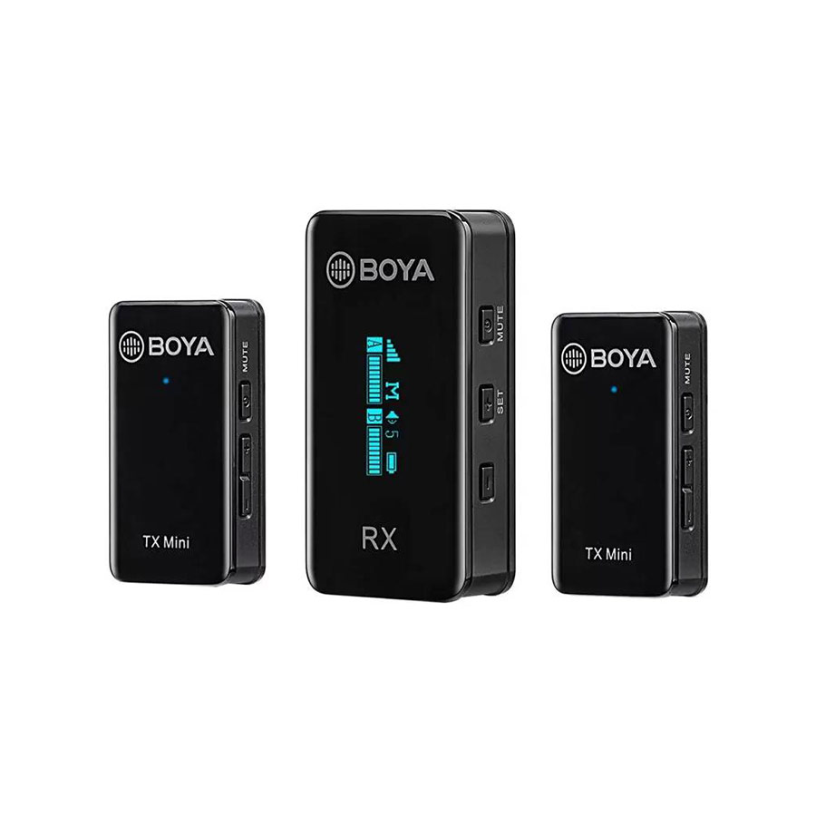 میکروفون بی سیم بویا BOYA XM6 S2 Mini Wireless Microphone