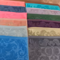 حوله دست و صورت 40 در 80 ماندگار رنگی رنگی