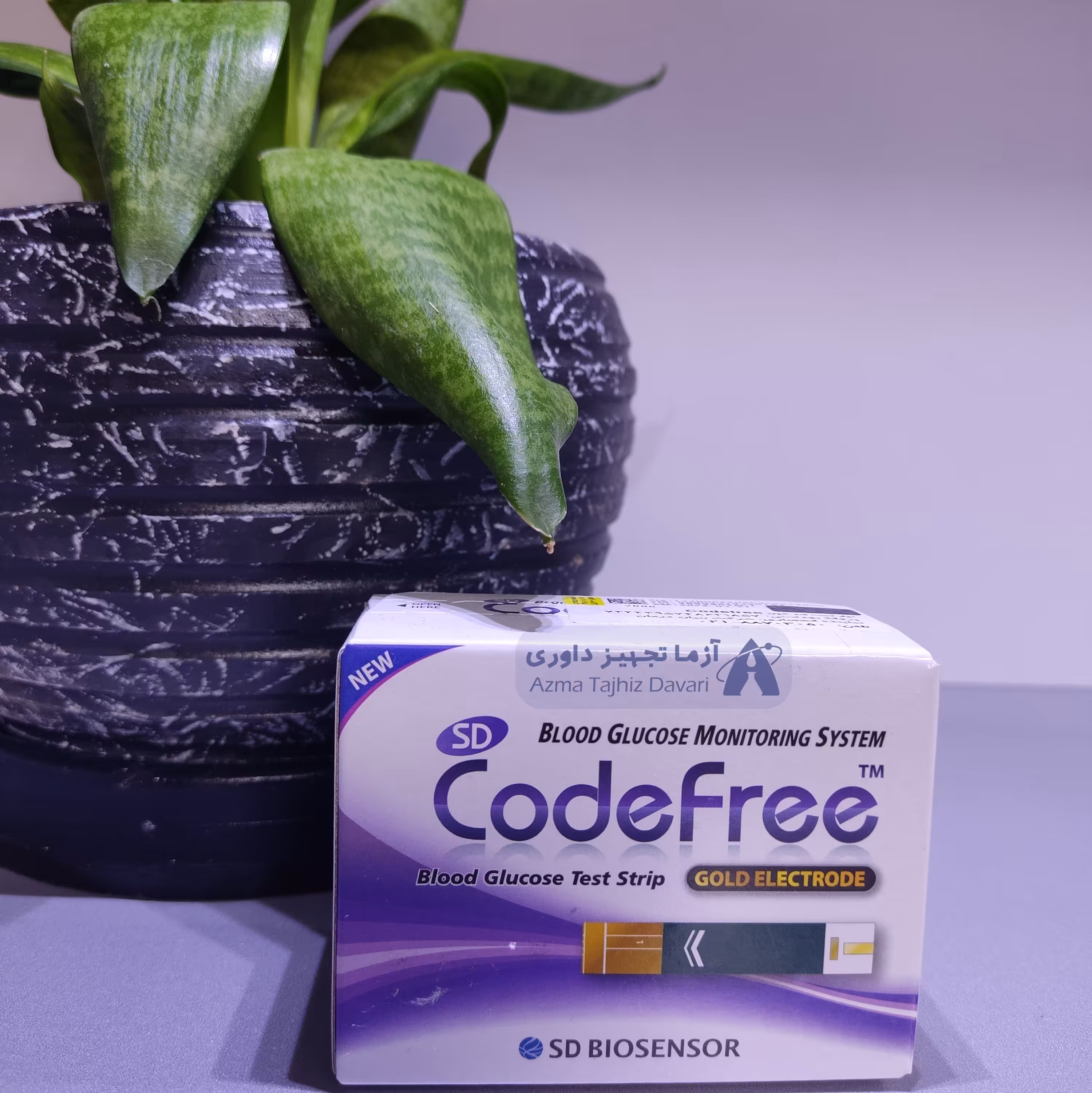 نوار قند خون کدفری 50عددی Codefree
