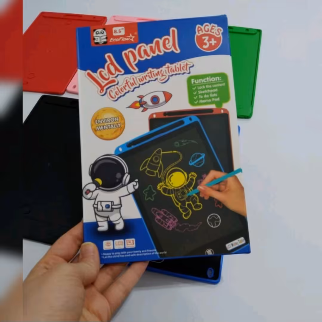 تبلت جادویی صفحه رنگی 8.5 اینچ جعبه آبی برند اصلی کاغذ دیجیتال تبلت نقاشی