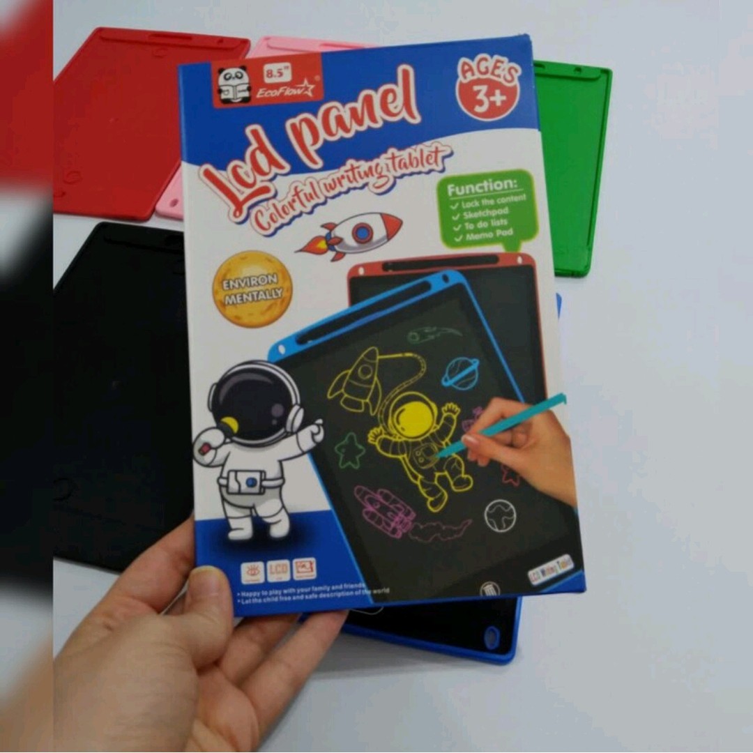 تبلت جادویی صفحه رنگی 8.5 اینچ جعبه آبی برند اصلی کاغذ دیجیتال تبلت نقاشی