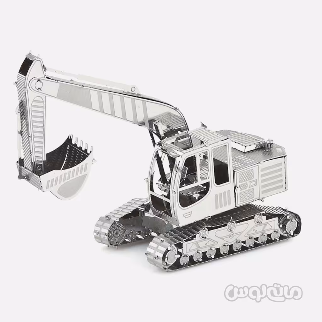 اکسکاواتور (لودر خاک برداری) سری 3D متال کیت متال ورلد ساختنی

