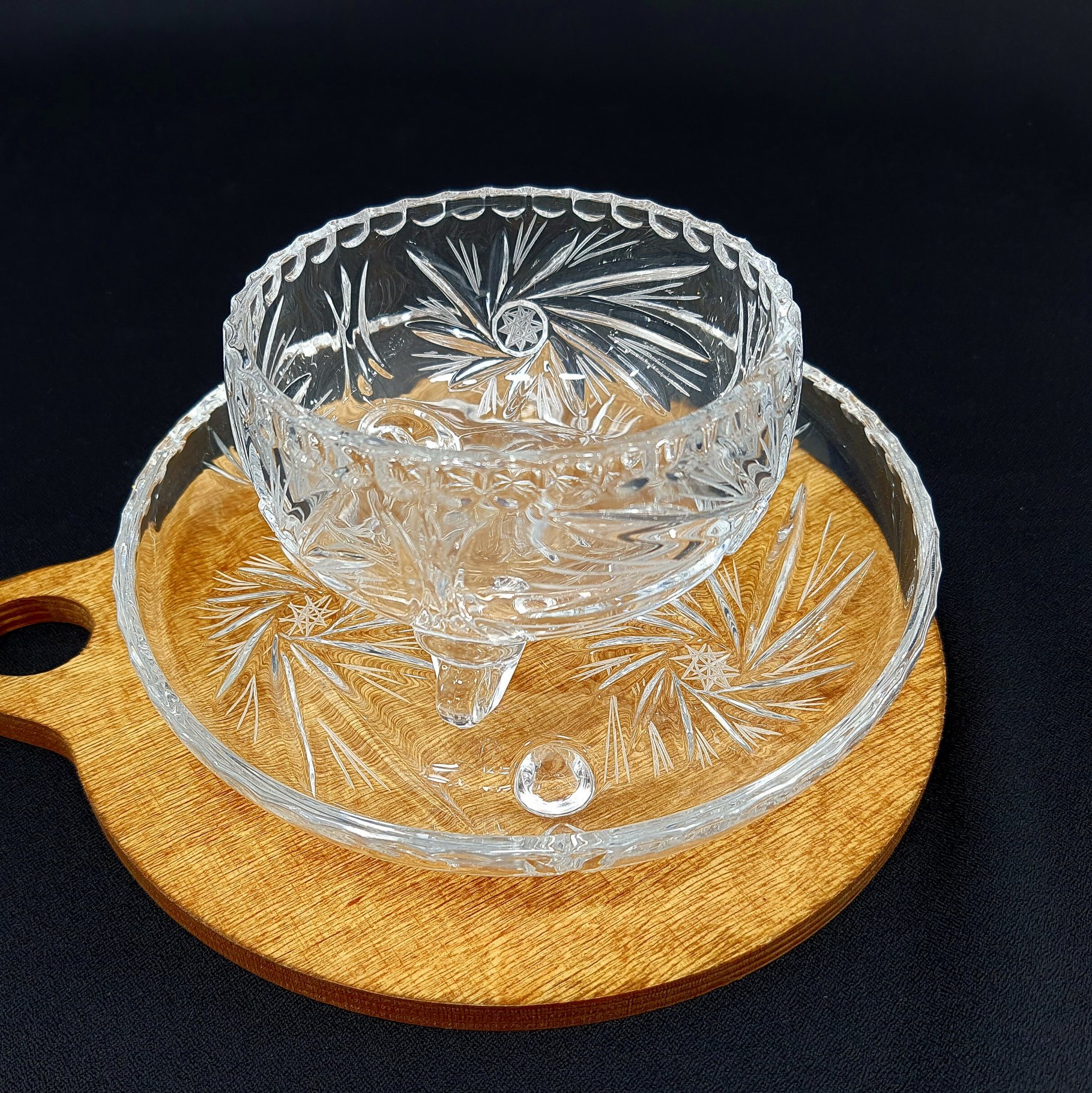 ست 12 پارچه پیش دست و پیاله مدل خورشیدی