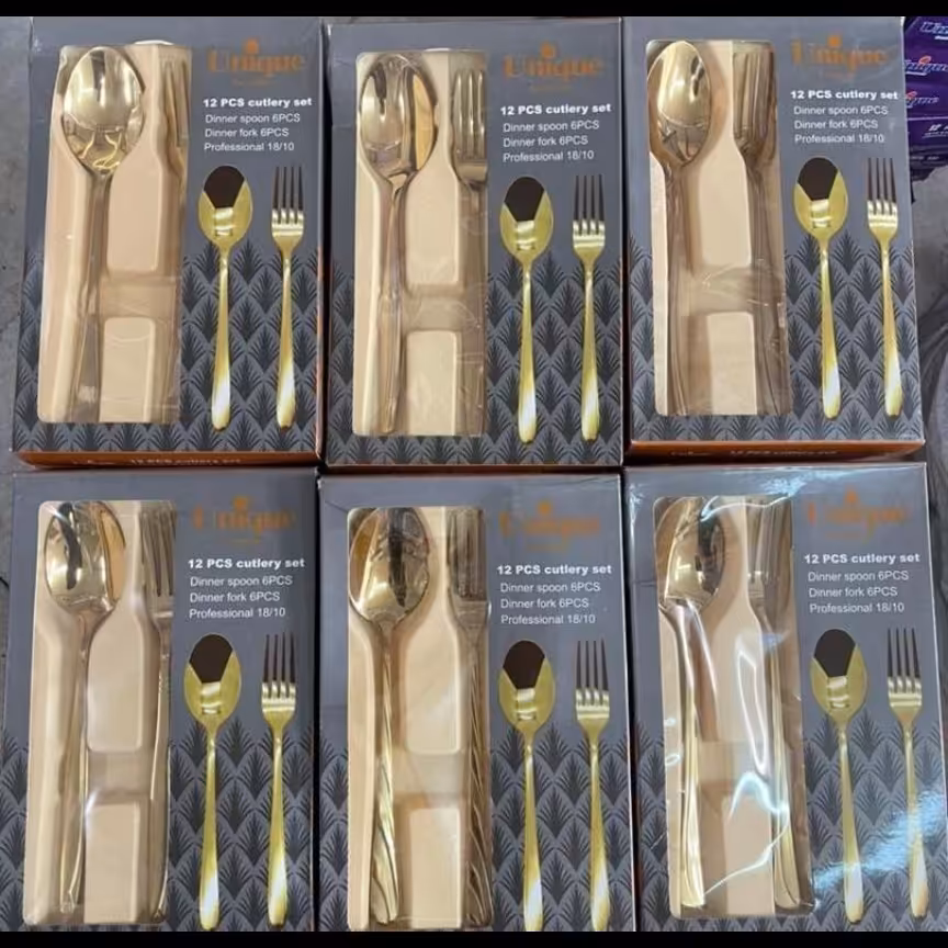 قاشق چنگال یونیک 6 طرح