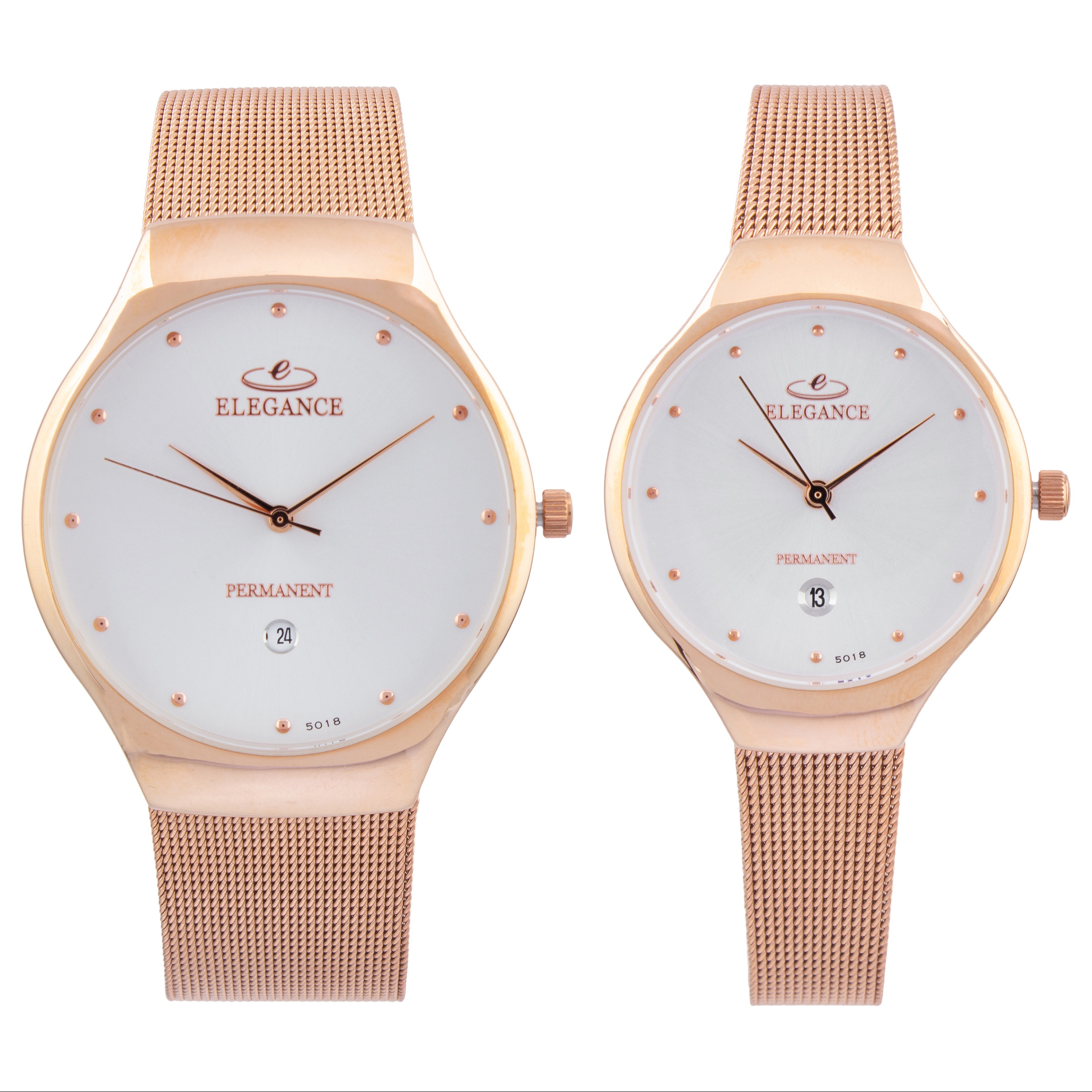 ست ساعت مچی عقربه ای زنانه و مردانه -الگانس -مدل Permanent WS-66