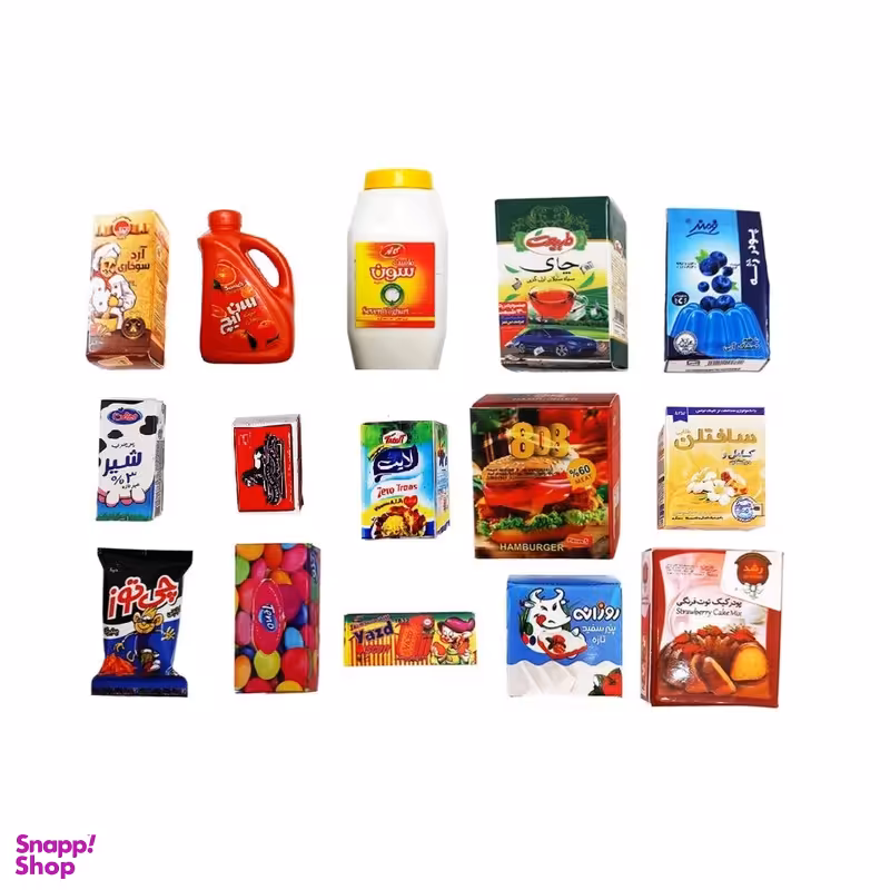 مگنت مدل مینیاتوری مجموعه 15 عددی