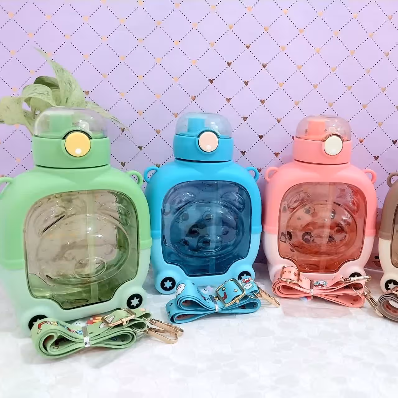 قمقمه مربعی تدی 