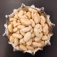 بادام زمینی خام بدون پوست