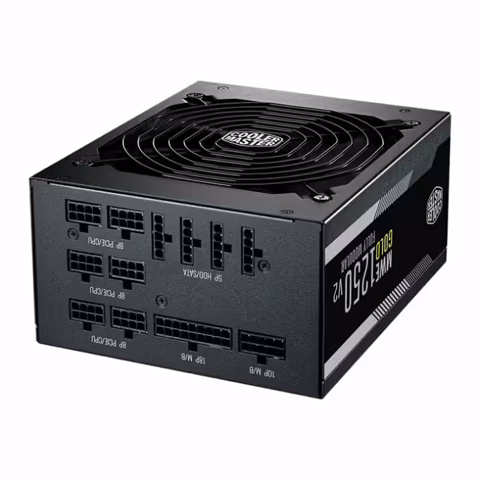پاور 1250 وات کولر مستر مدل MWE GOLD 1250 V2 ATX 3.0 Full Modular