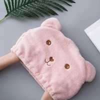 کلاه حمام طرح خرس 
جنس پنبه ای 
بسیار نرم و راحت با جذب آبگیری بالا 
مخصوص نوجوان و جوان و بزرگسال 
قیمت 1