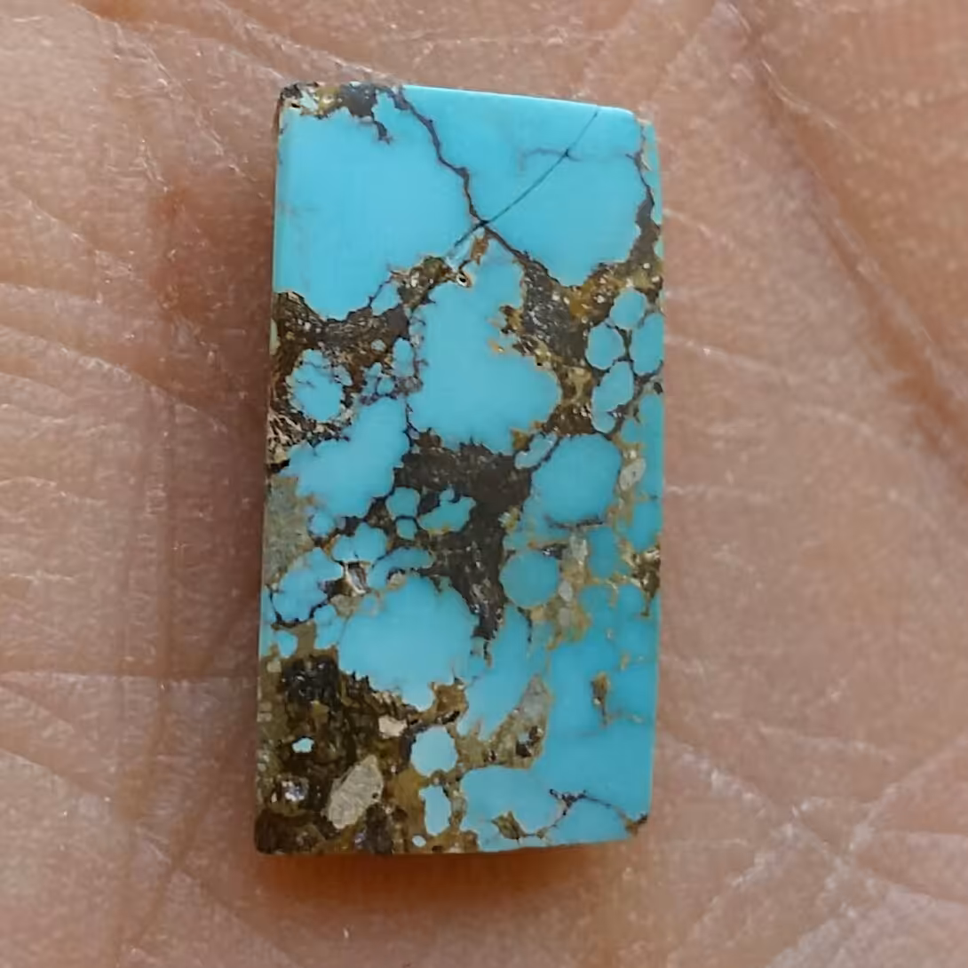 نگین فیروزه سبز عنکبوتی نیشابور خوش رنگ و بسیار فاخر تراش نازک
بدون بهسازی
کاملا طبیعی
سایز درشت محشششر